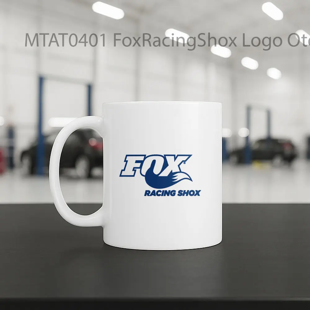 FoxRacingShox Logo Otomotif Mug - Sudut 2