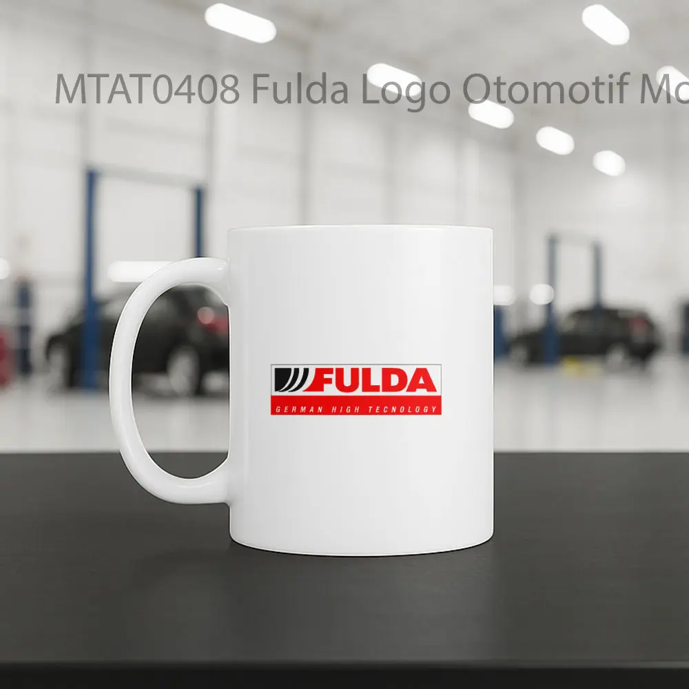 Fulda Logo Otomotif Mug - Sudut 2