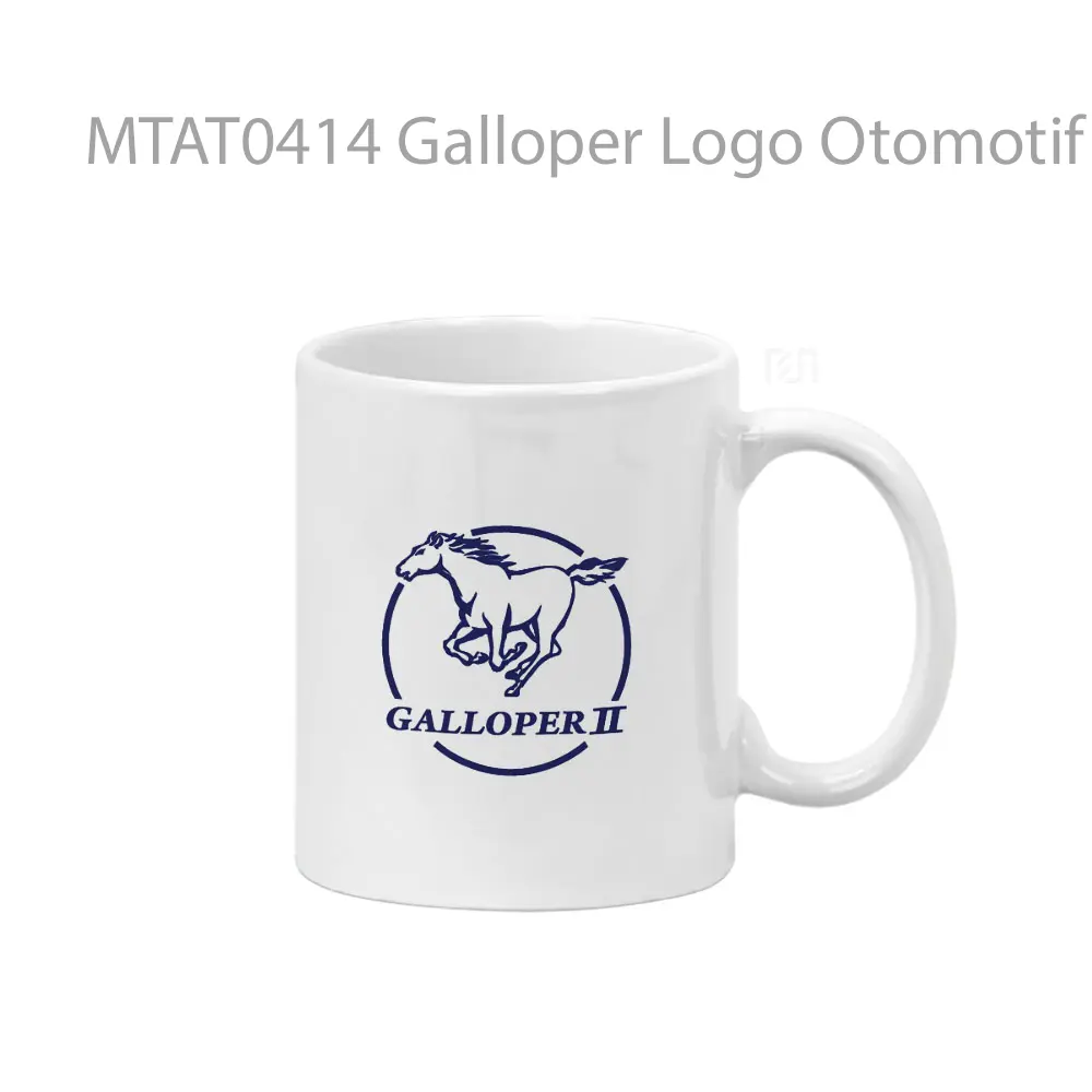 Galloper Logo Otomotif Mug