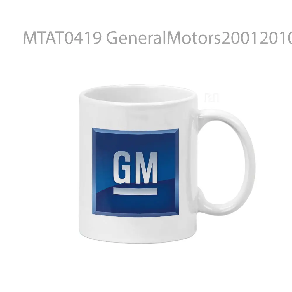 GeneralMotors20012010 Logo Otomotif Mug