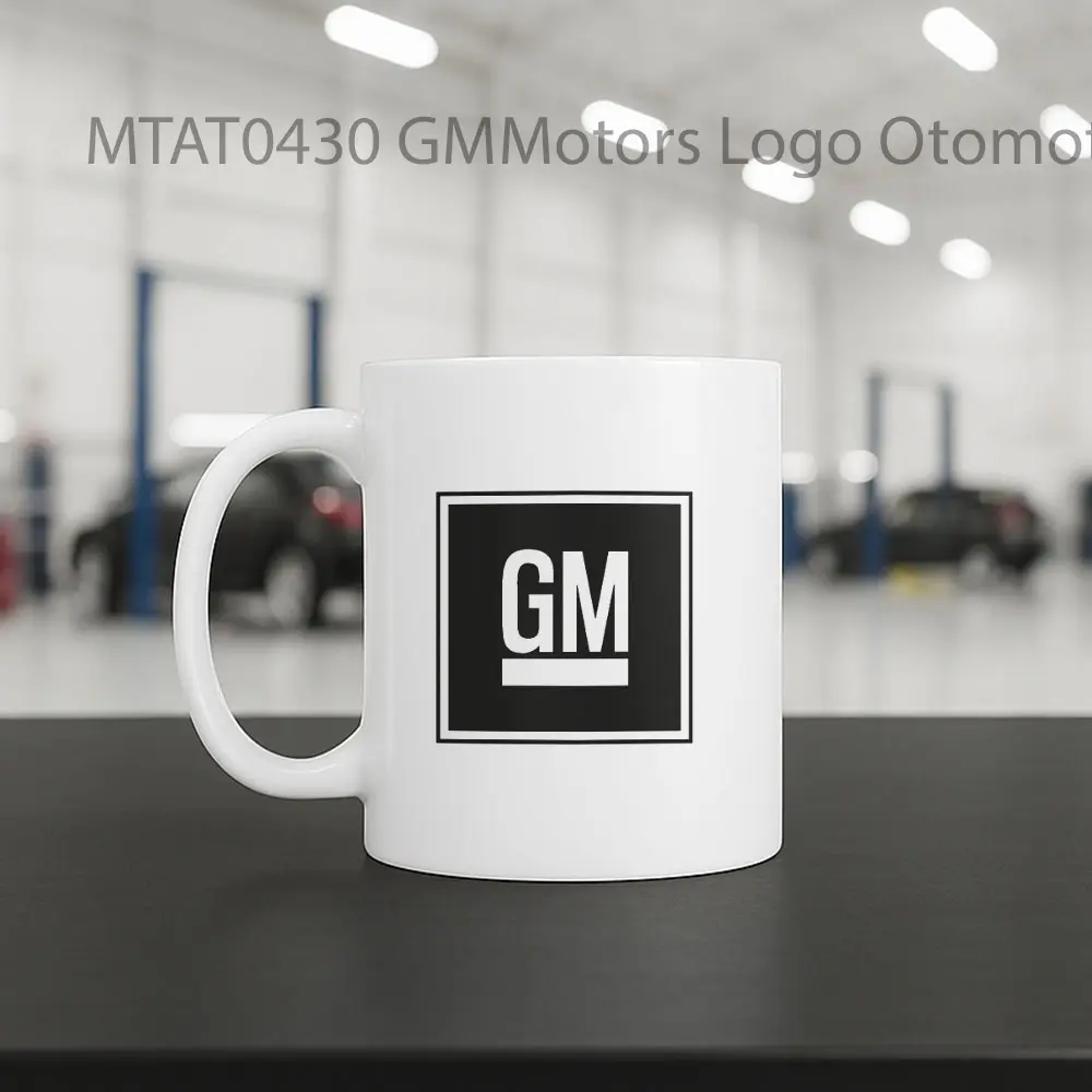 GMMotors Logo Otomotif Mug - Sudut 2