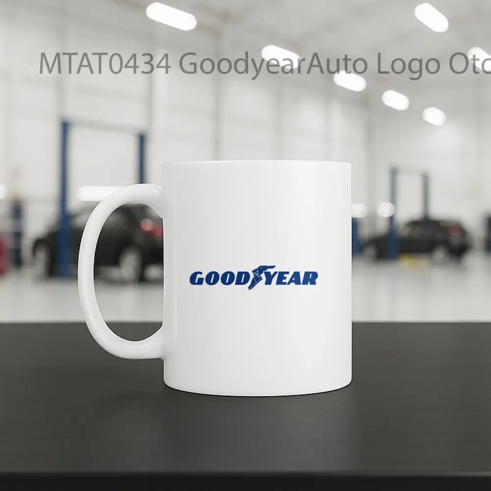 GoodyearAuto Logo Otomotif Mug - Sudut 2