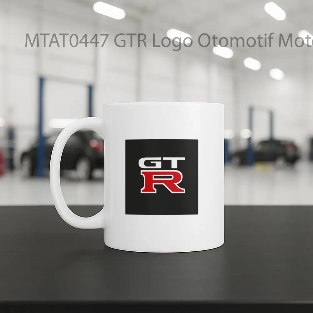 GTR Logo Otomotif Mug - Sudut 2