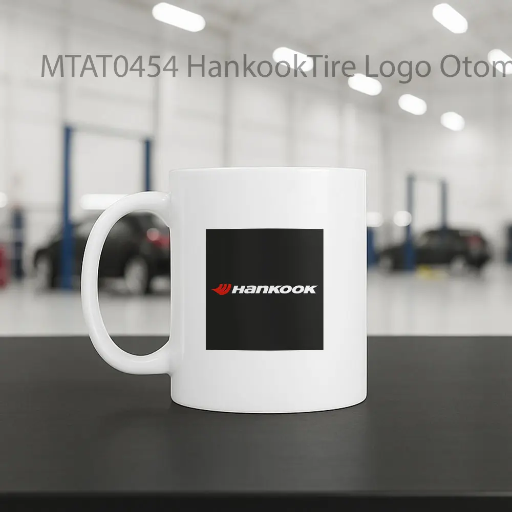 HankookTire Logo Otomotif Mug - Sudut 2