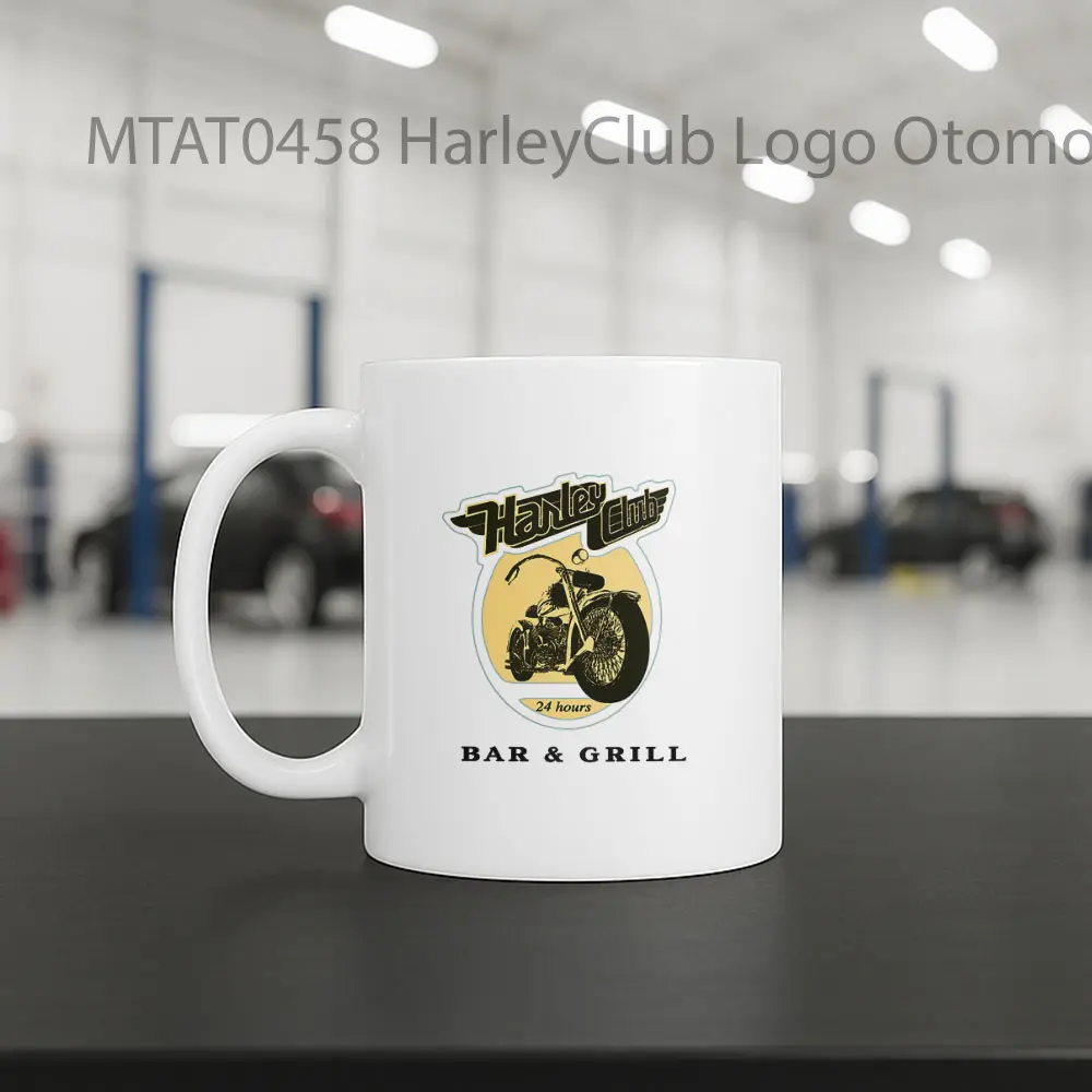 HarleyClub Logo Otomotif Mug - Sudut 2