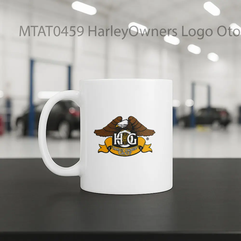 HarleyOwners Logo Otomotif Mug - Sudut 2