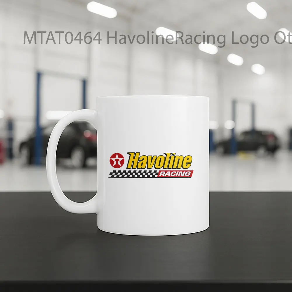 HavolineRacing Logo Otomotif Mug - Sudut 2