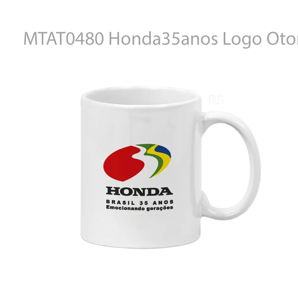 Honda35anos Logo Otomotif Mug