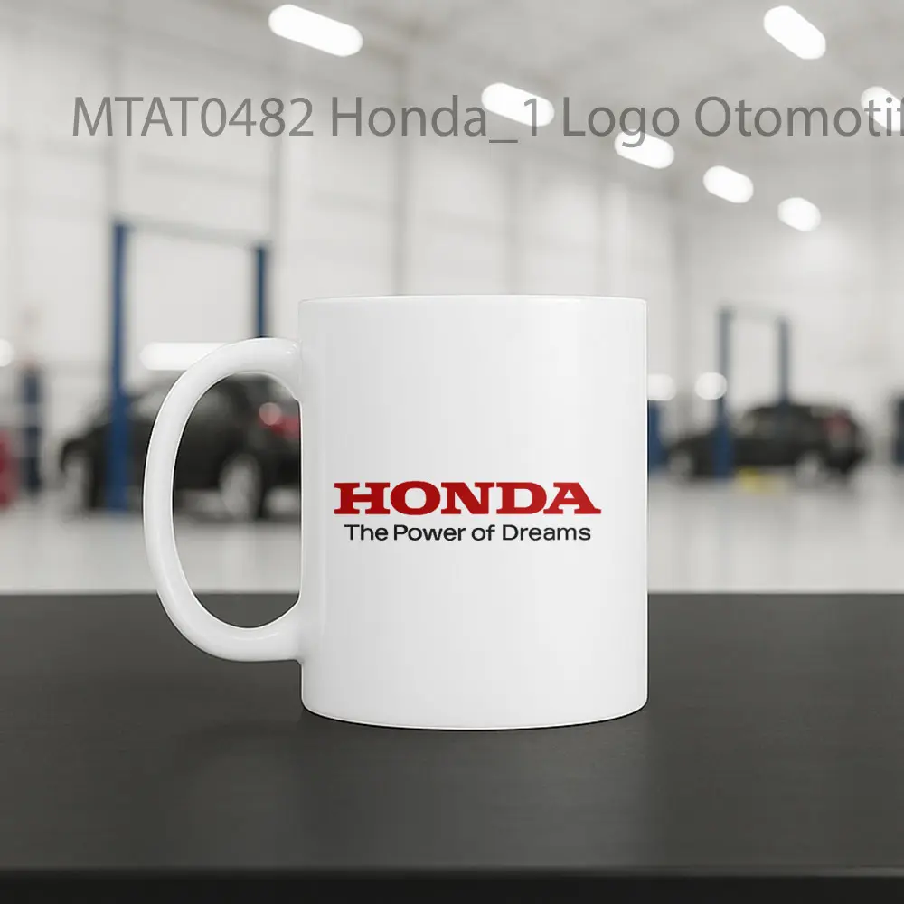 Honda_1 Logo Otomotif Mug - Sudut 2
