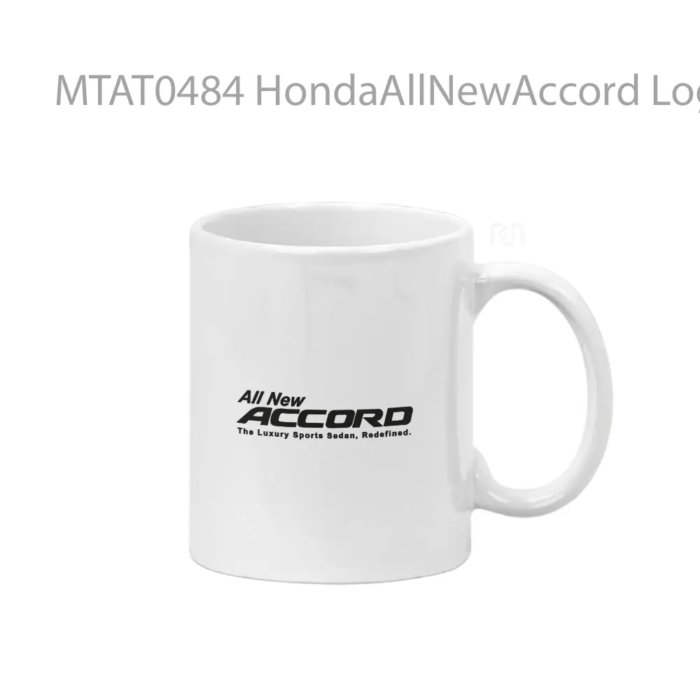 HondaAllNewAccord Logo Otomotif Mug