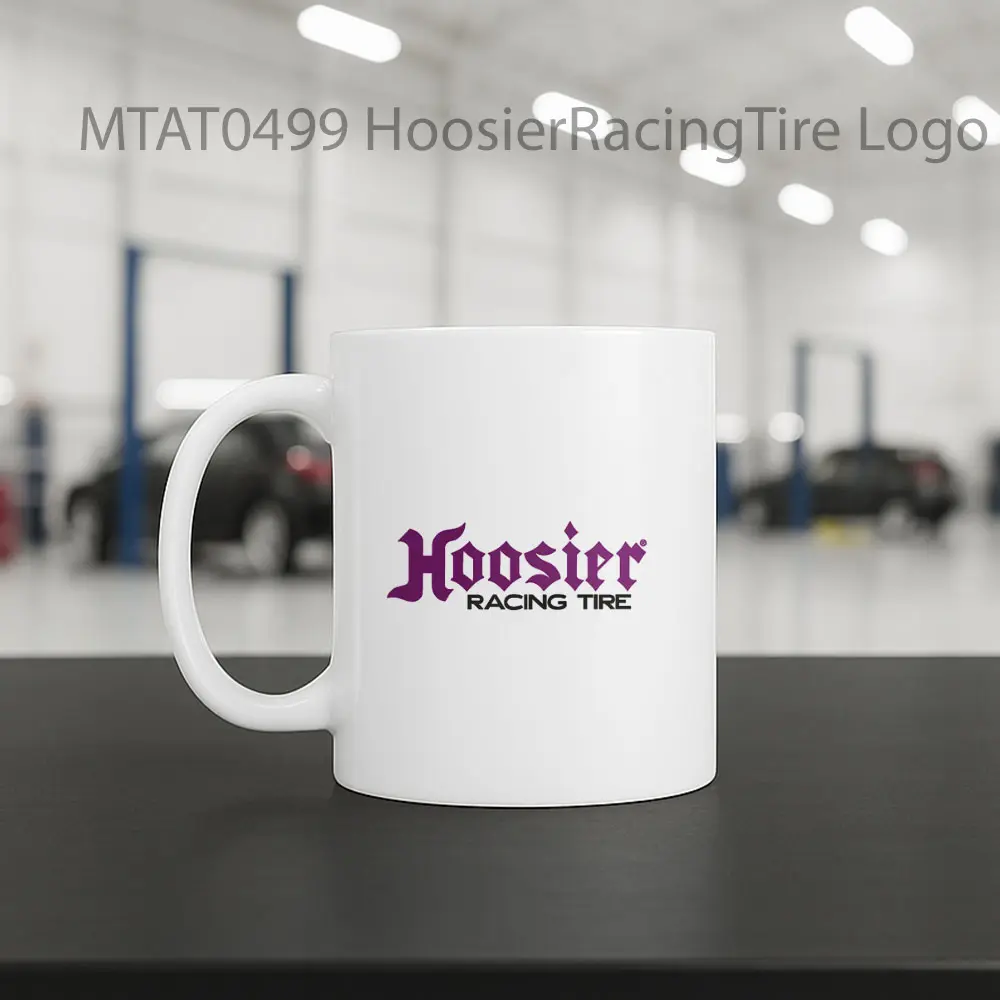 HoosierRacingTire Logo Otomotif Mug - Sudut 2