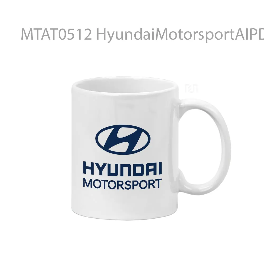 HyundaiMotorsportAIPDFs Logo Otomotif Mug