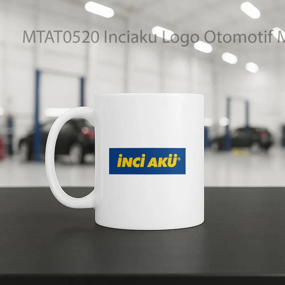 Inciaku Logo Otomotif Mug - Sudut 2