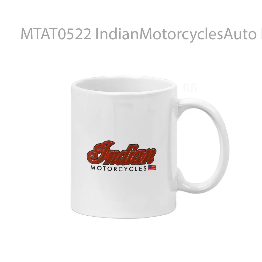 IndianMotorcyclesAuto Logo Otomotif Mug
