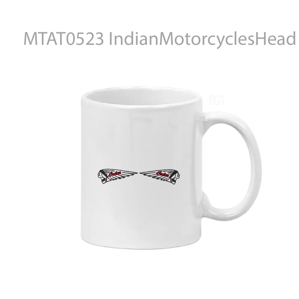 IndianMotorcyclesHead Logo Otomotif Mug