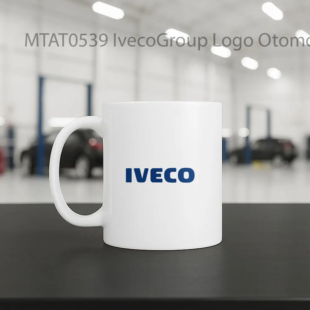 IvecoGroup Logo Otomotif Mug - Sudut 2