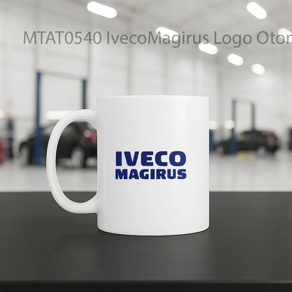 IvecoMagirus Logo Otomotif Mug - Sudut 2