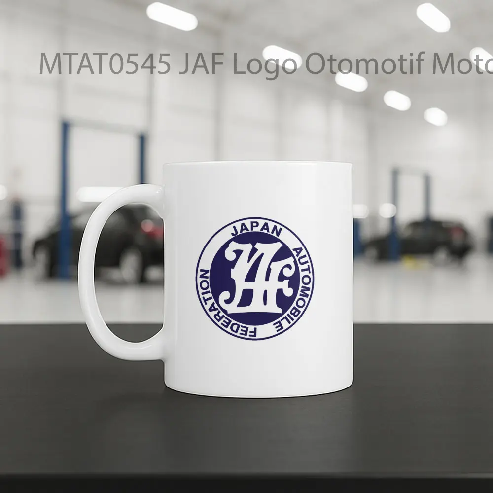 JAF Logo Otomotif Mug - Sudut 2