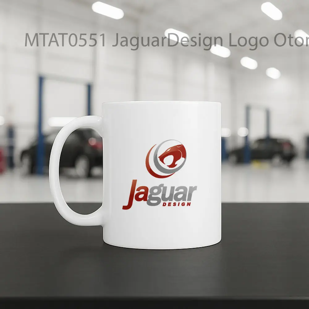 JaguarDesign Logo Otomotif Mug - Sudut 2