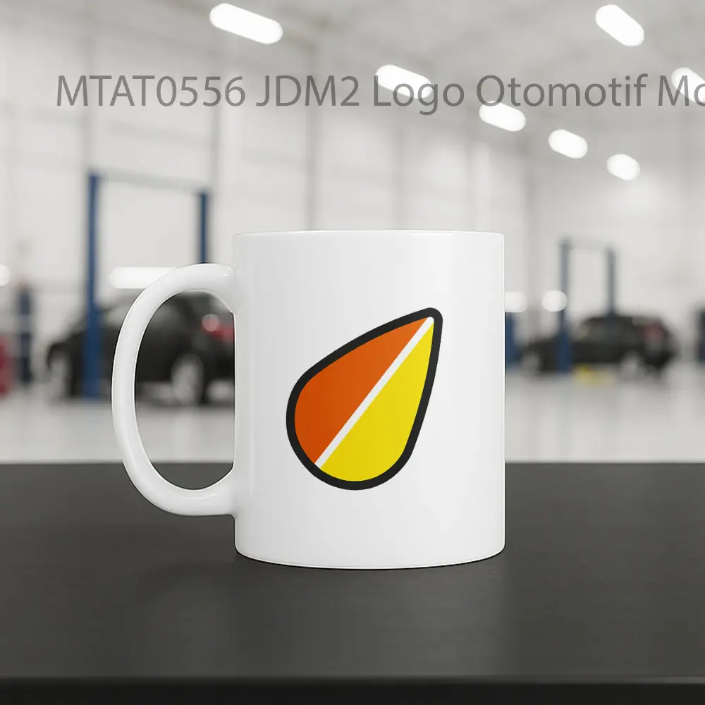 JDM2 Logo Otomotif Mug - Sudut 2