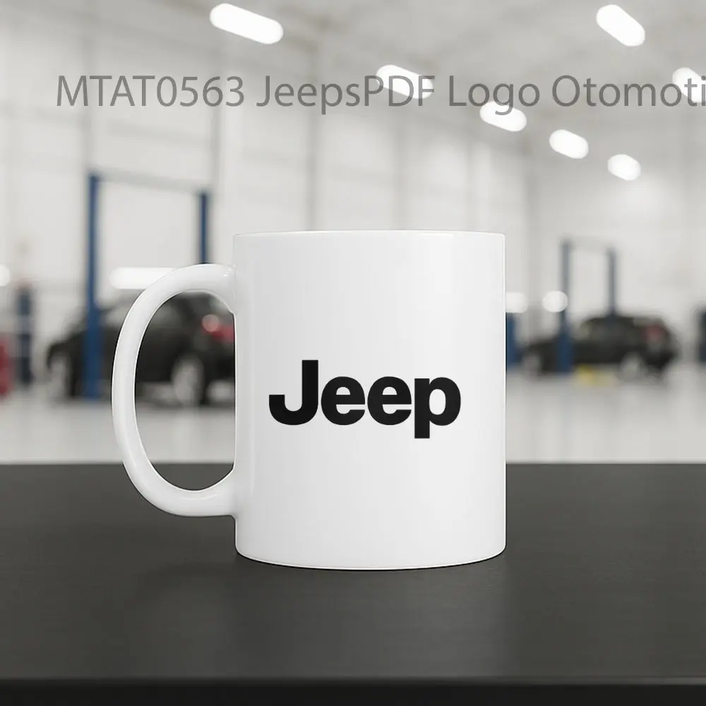 JeepsPDF Logo Otomotif Mug - Sudut 2