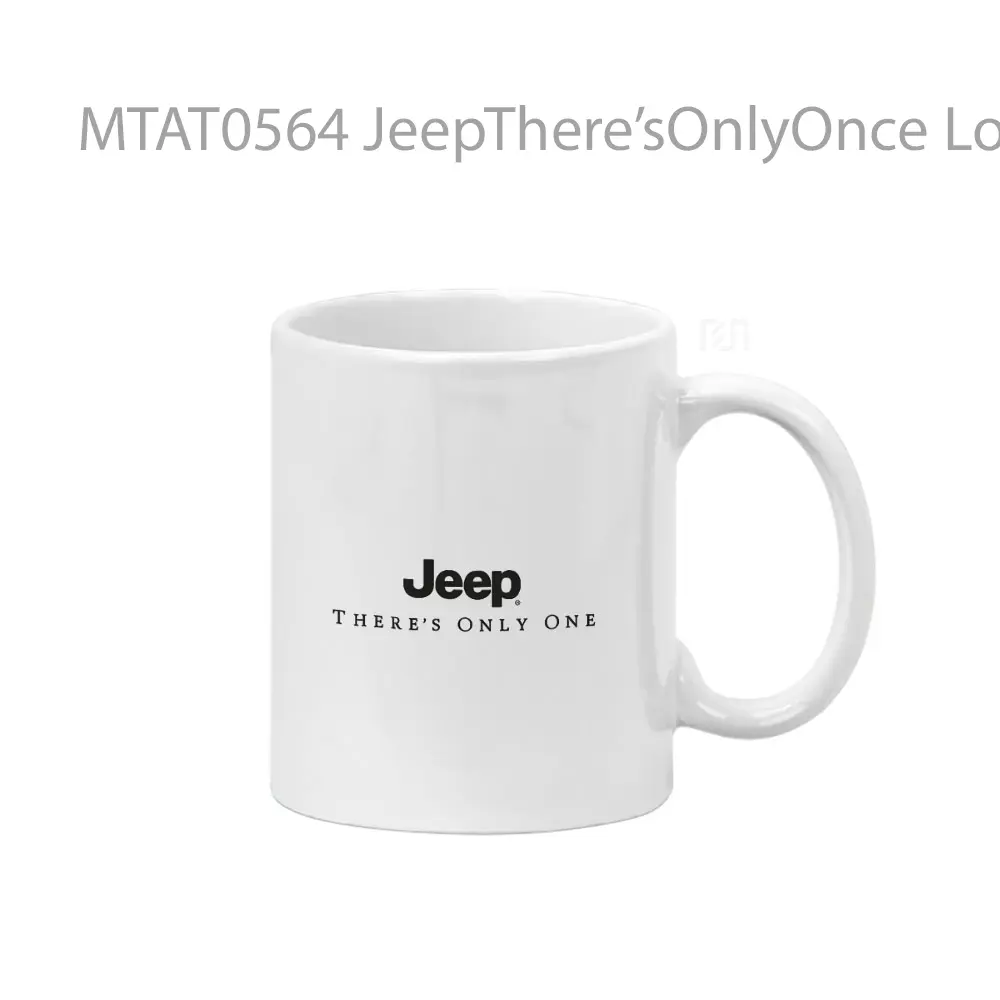 JeepThere’sOnlyOnce Logo Otomotif Mug