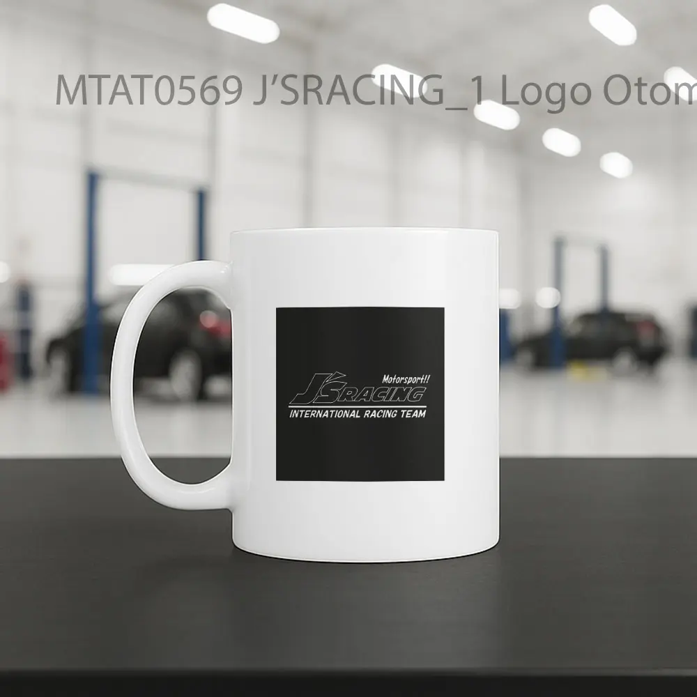 J’SRACING_1 Logo Otomotif Mug - Sudut 2