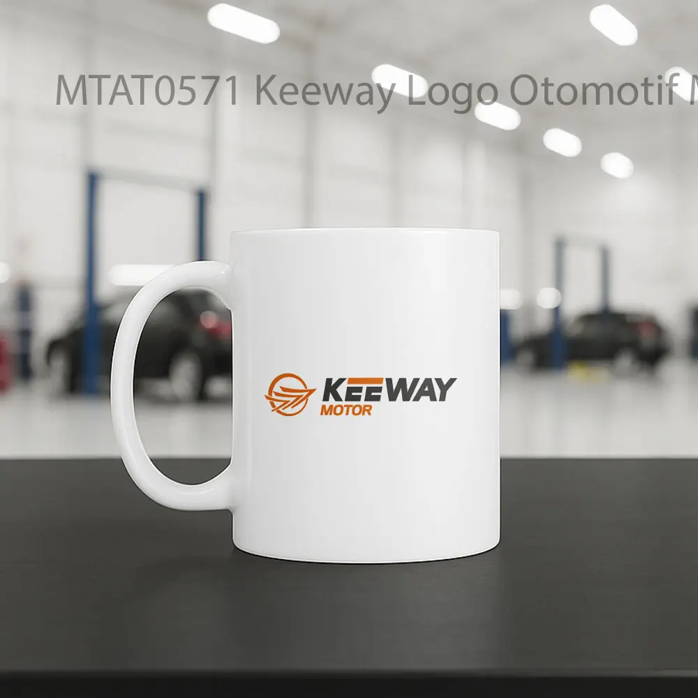 Keeway Logo Otomotif Mug - Sudut 2