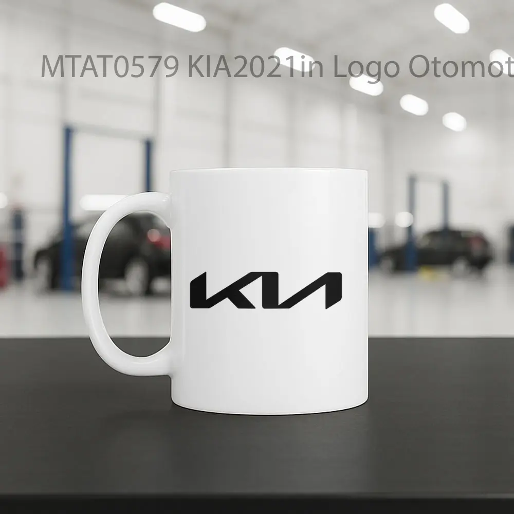 KIA2021in Logo Otomotif Mug - Sudut 2