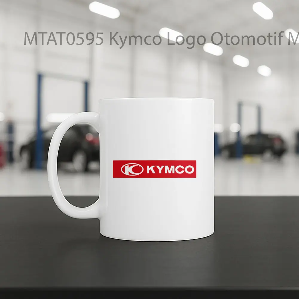 Kymco Logo Otomotif Mug - Sudut 2