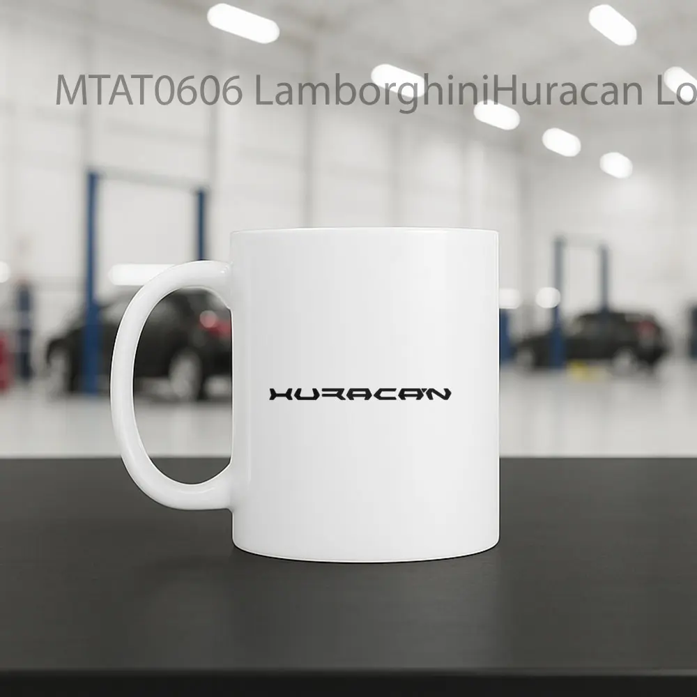 LamborghiniHuracan Logo Otomotif Mug - Sudut 2