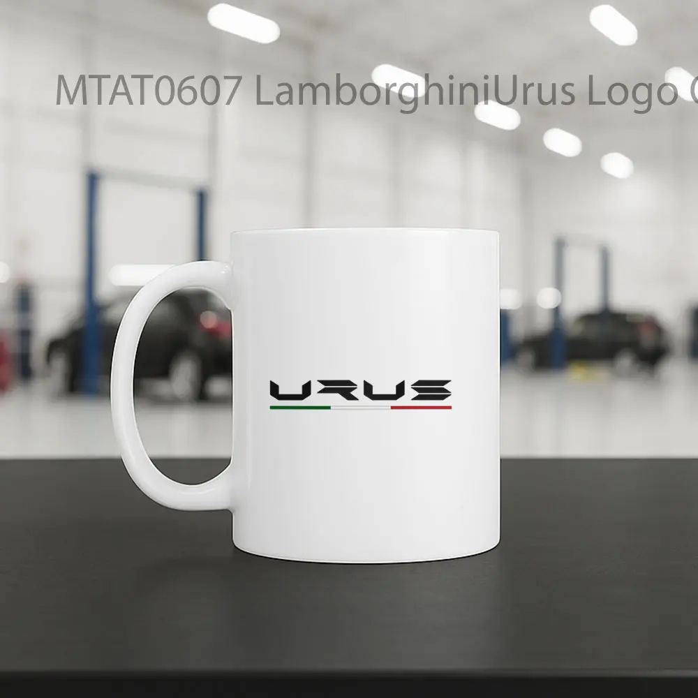 LamborghiniUrus Logo Otomotif Mug - Sudut 2