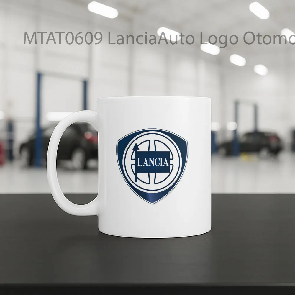 LanciaAuto Logo Otomotif Mug - Sudut 2