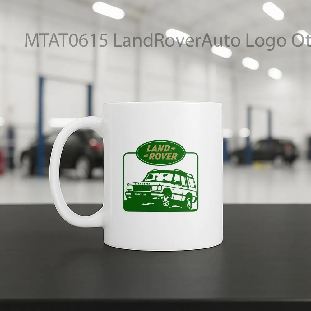 LandRoverAuto Logo Otomotif Mug - Sudut 2