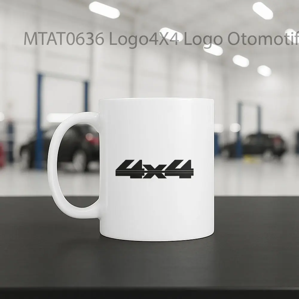 Logo4X4 Logo Otomotif Mug - Sudut 2