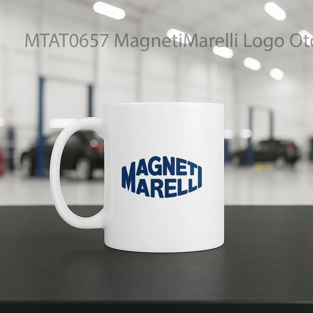 MagnetiMarelli Logo Otomotif Mug - Sudut 2