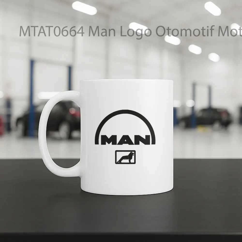 Man Logo Otomotif Mug - Sudut 2
