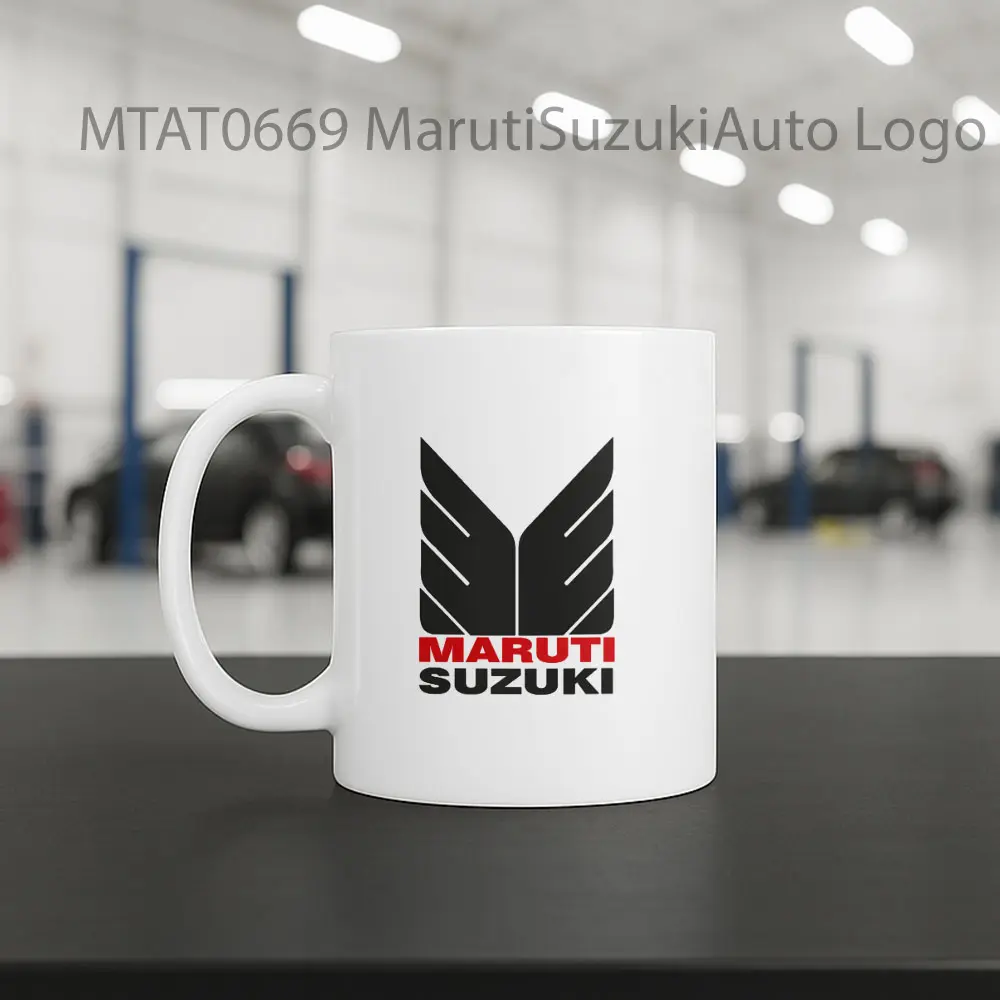 MarutiSuzukiAuto Logo Otomotif Mug - Sudut 2