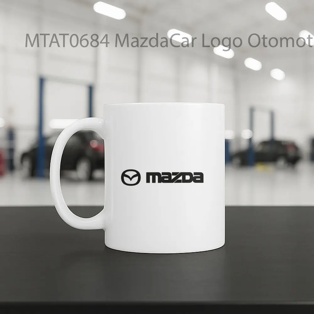 MazdaCar Logo Otomotif Mug - Sudut 2