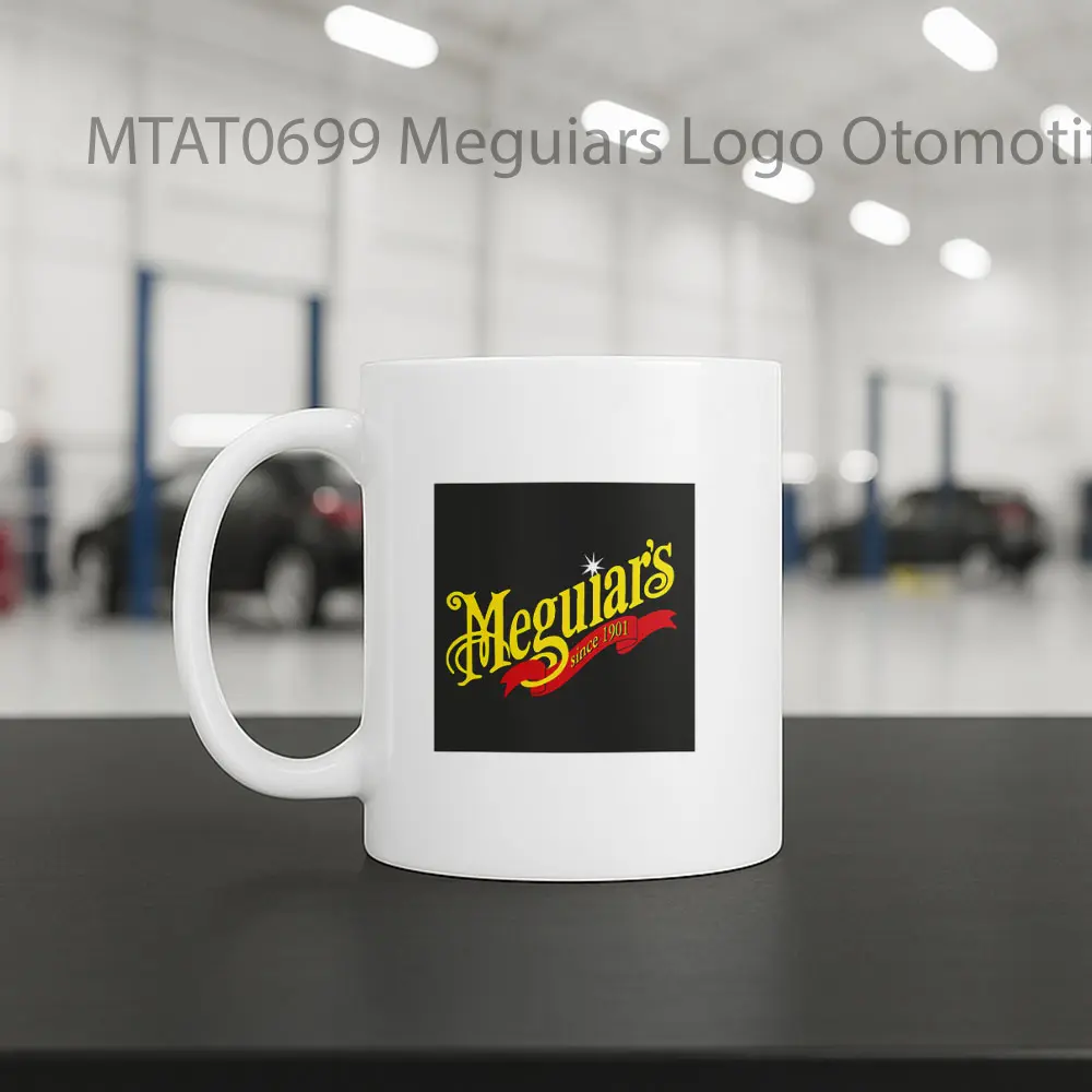 Meguiars Logo Otomotif Mug - Sudut 2