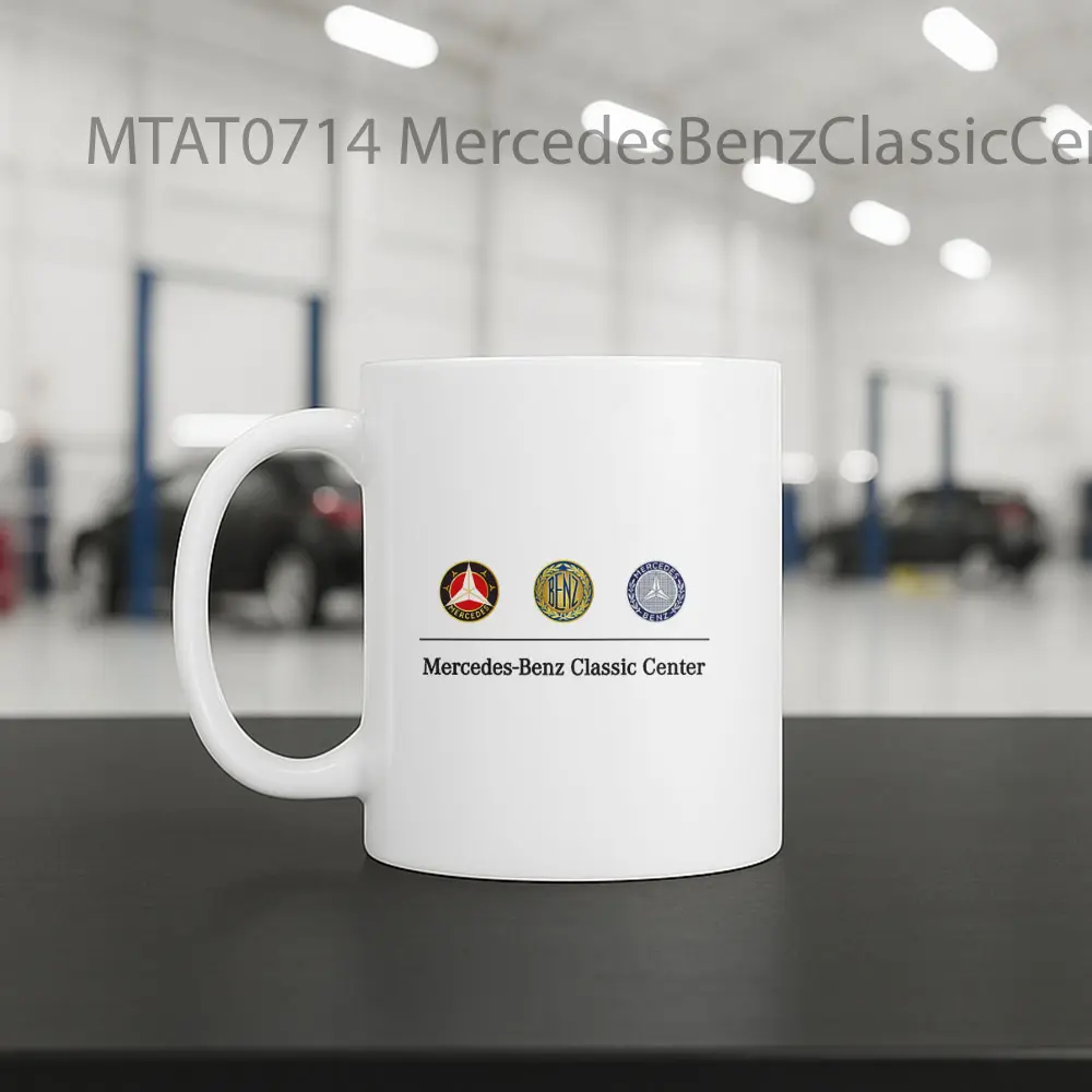 MercedesBenzClassicCenter Logo Otomotif Mug - Tampak Tengah