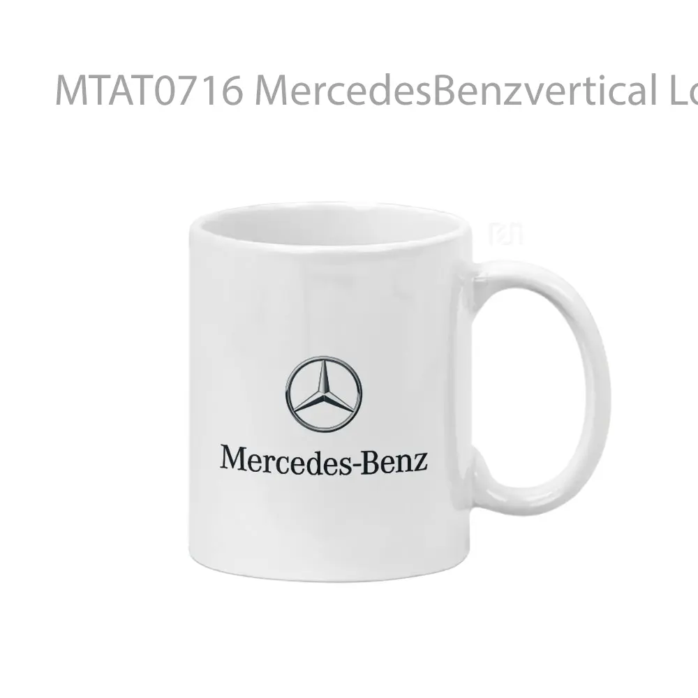 MercedesBenzvertical Logo Otomotif Mug