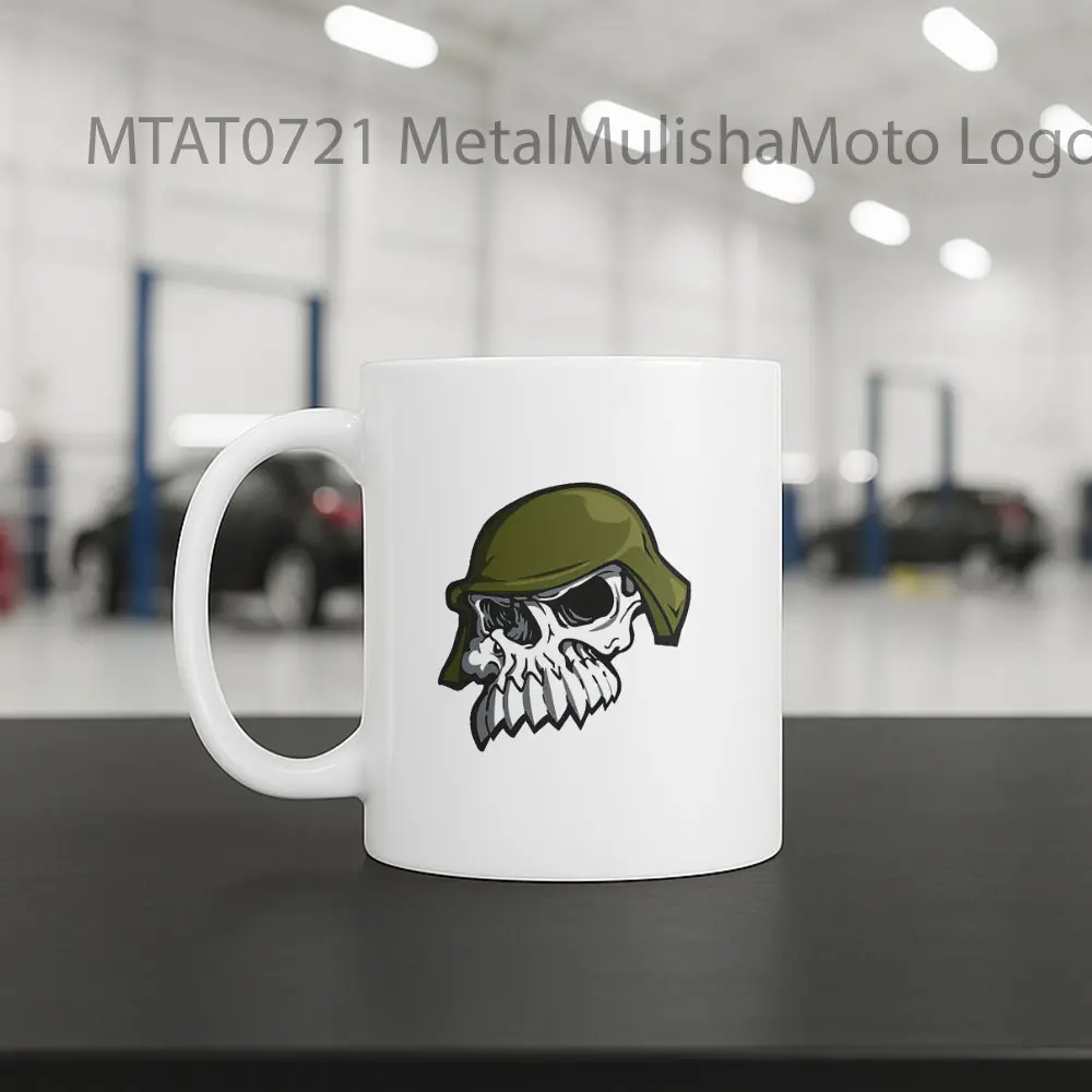 MetalMulishaMoto Logo Otomotif Mug - Sudut 2