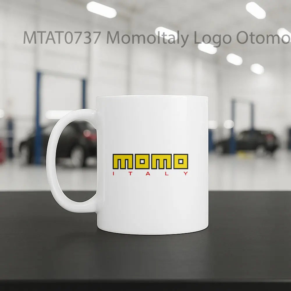 MomoItaly Logo Otomotif Mug - Sudut 2