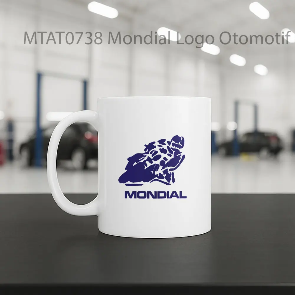 Mondial Logo Otomotif Mug - Sudut 2