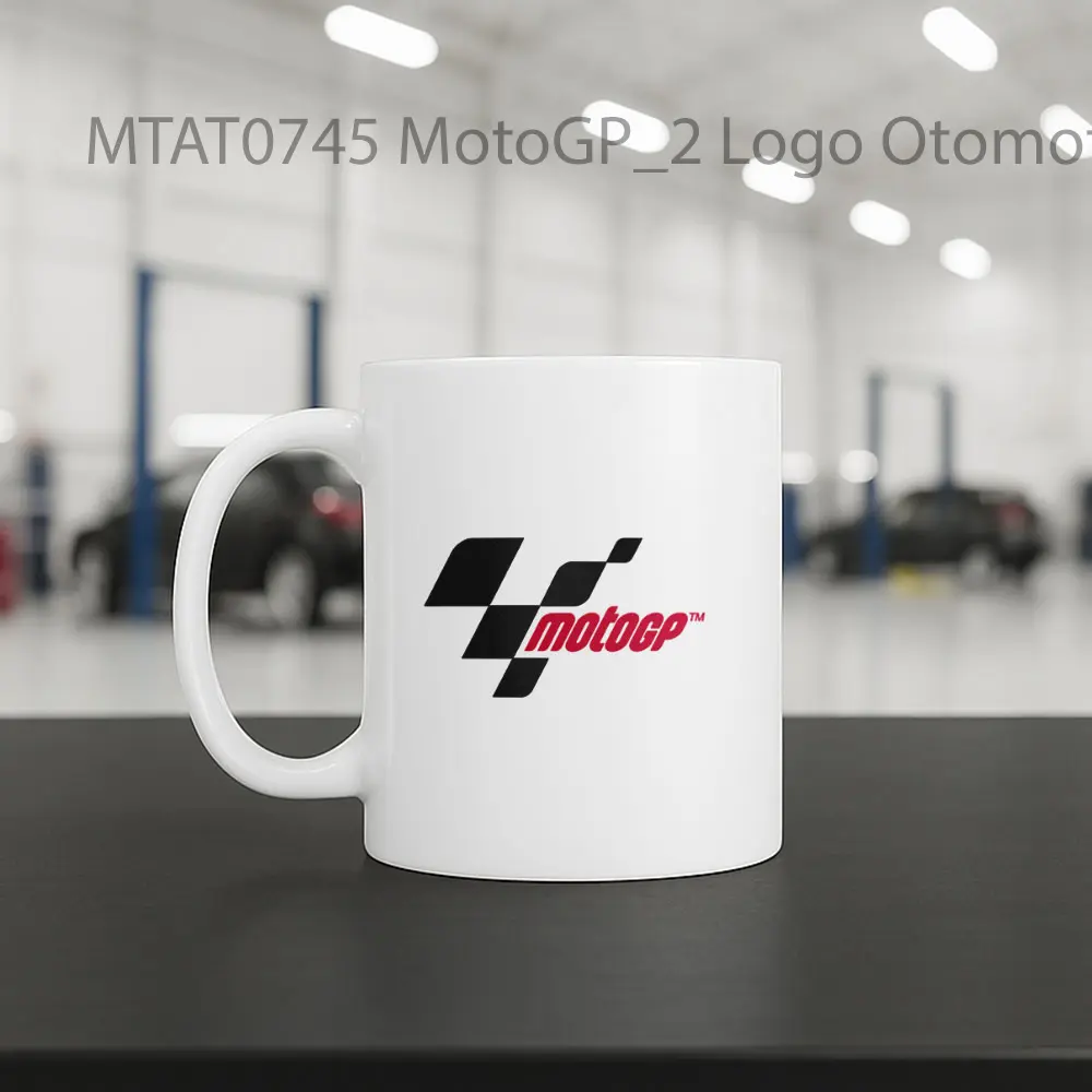 MotoGP_2 Logo Otomotif Mug - Sudut 2