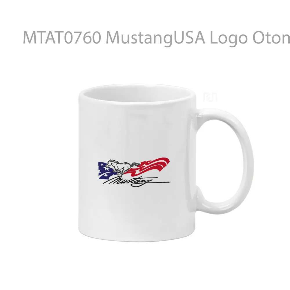 MustangUSA Logo Otomotif Mug