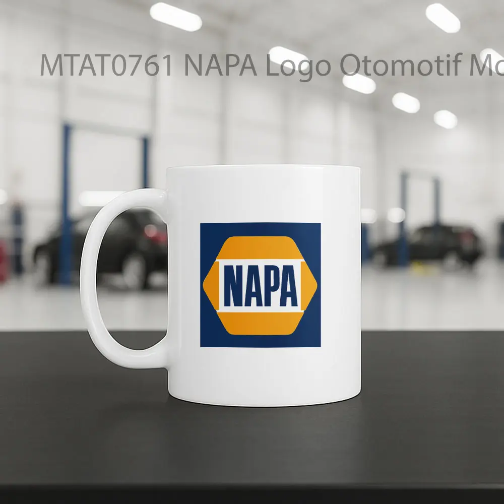 NAPA Logo Otomotif Mug - Sudut 2