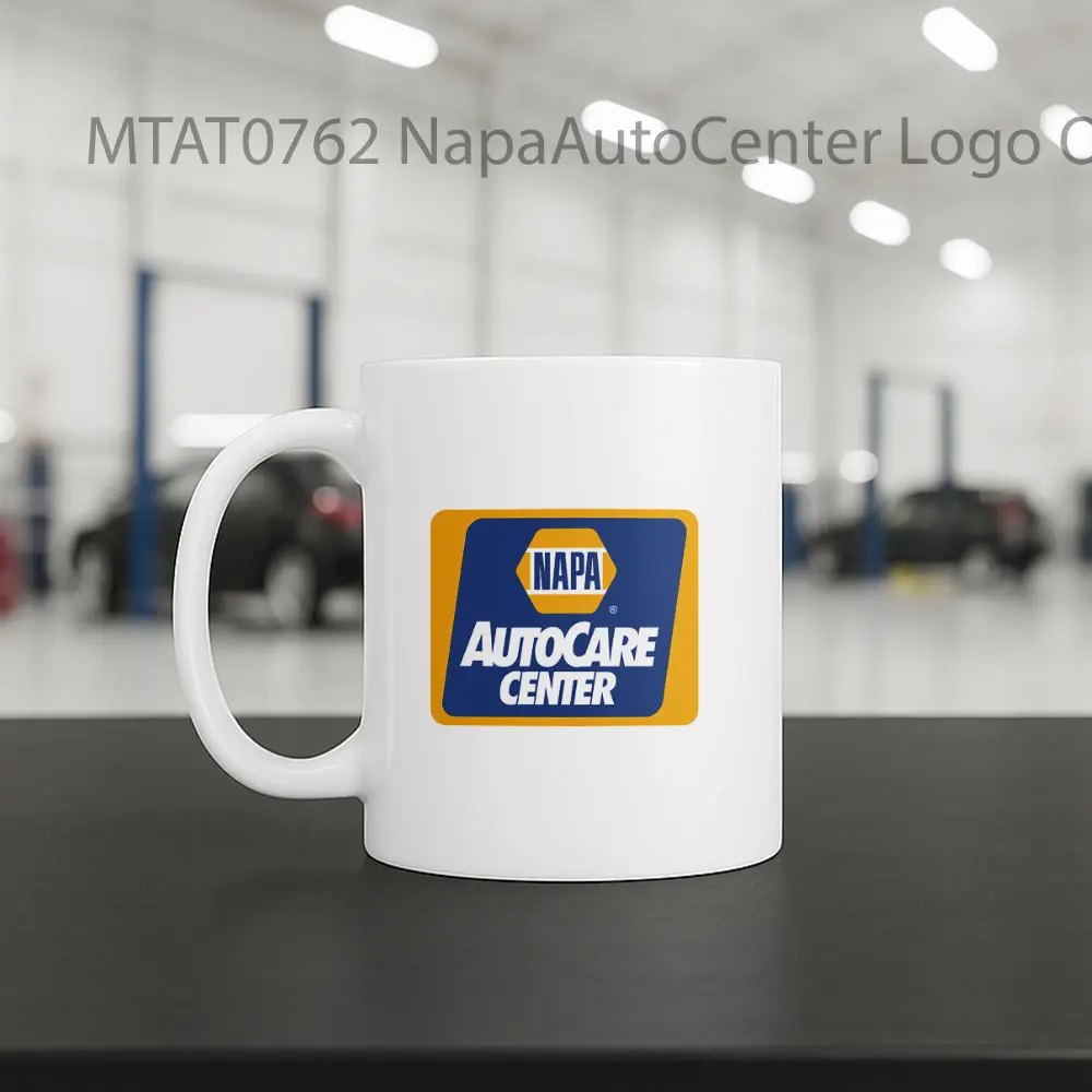 NapaAutoCenter Logo Otomotif Mug - Tampak Tengah
