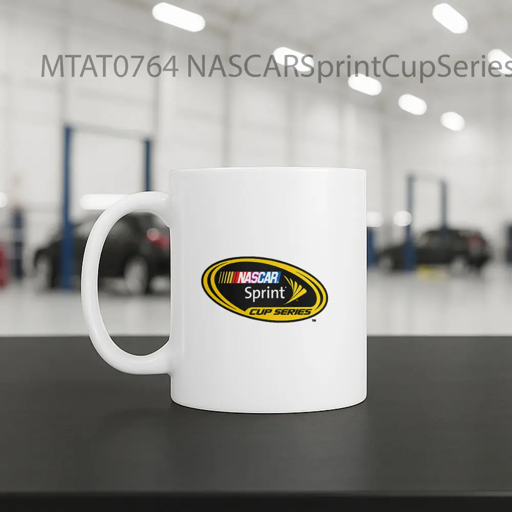 NASCARSprintCupSeries Logo Otomotif Mug - Sudut 2